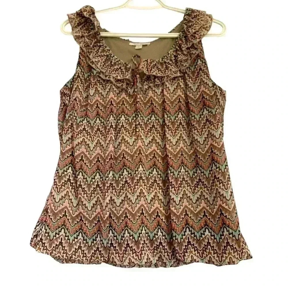 Dress Barn top EUC  size large petite